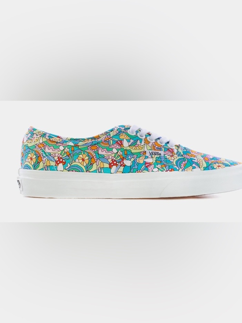 Vans Floral Mushroom Canvas Sneakers - Picture 3 of 5